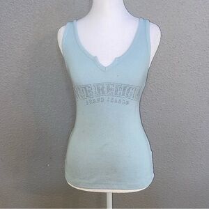 True Religion Sky Blue Women's Tank Top